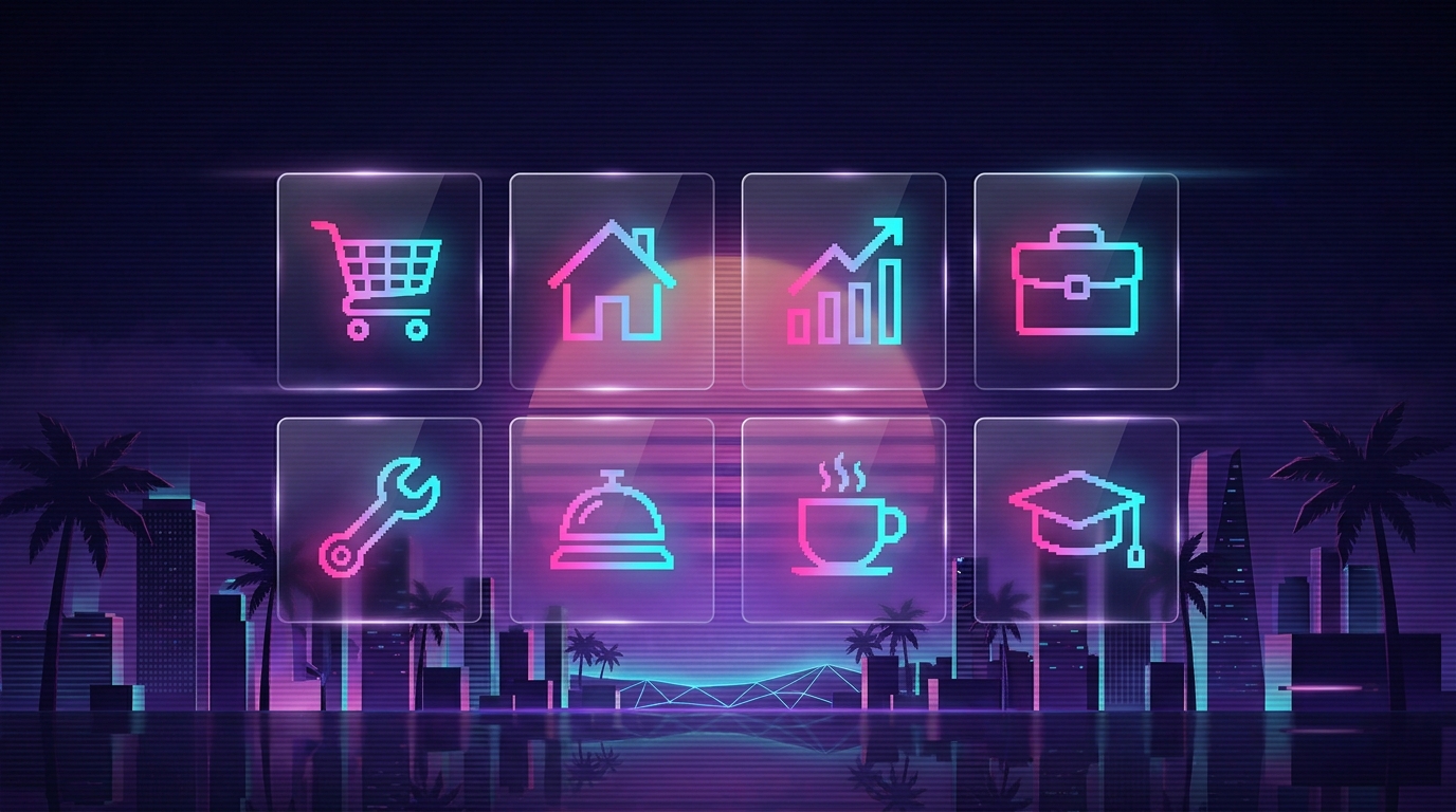 Cronk Ai Agents industries: agent fleets for operator businesses.